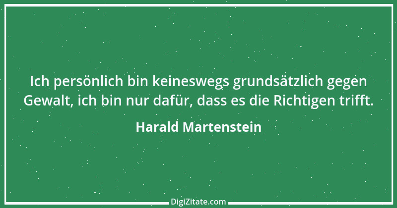 Zitat von Harald Martenstein 1