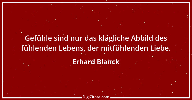 Zitat von Erhard Blanck 1955