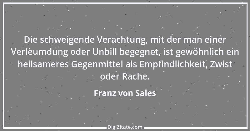 Zitat von Franz von Sales 26