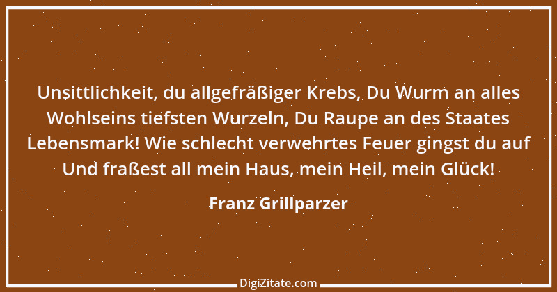 Zitat von Franz Grillparzer 247