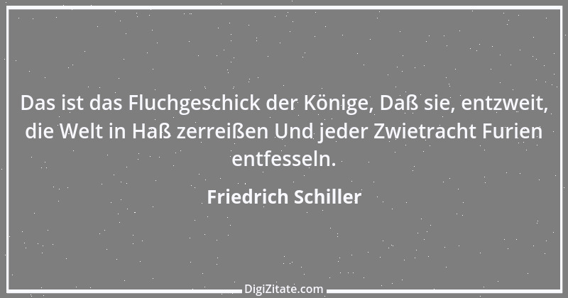 Zitat von Friedrich Schiller 1918