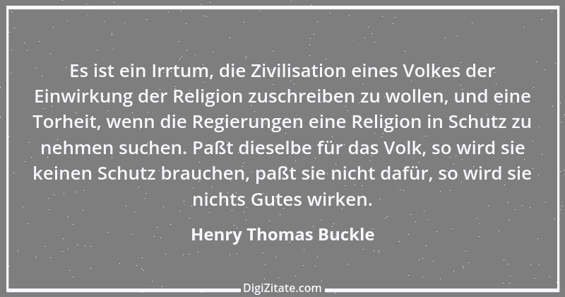 Zitat von Henry Thomas Buckle 6