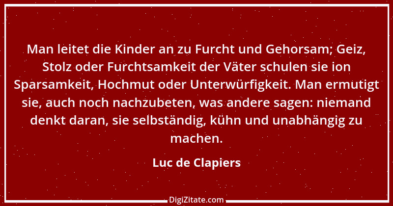 Zitat von Luc de Clapiers 523