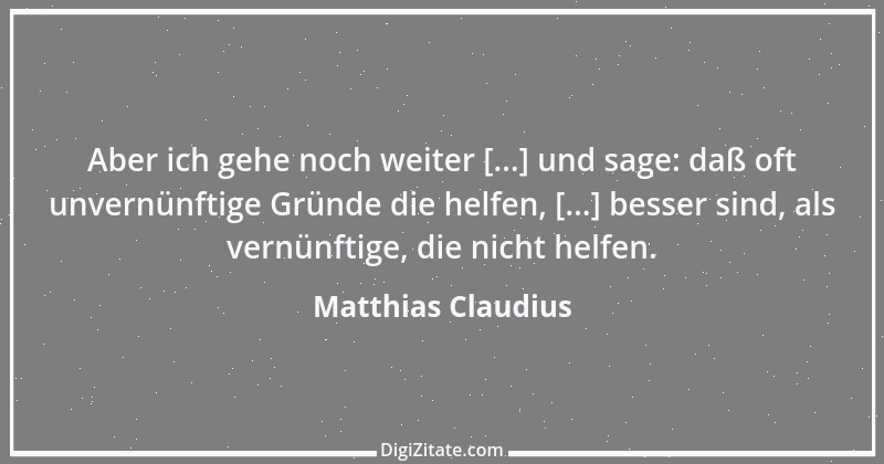 Zitat von Matthias Claudius 99