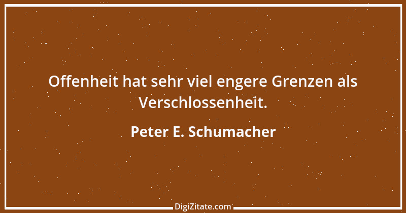 Zitat von Peter E. Schumacher 206