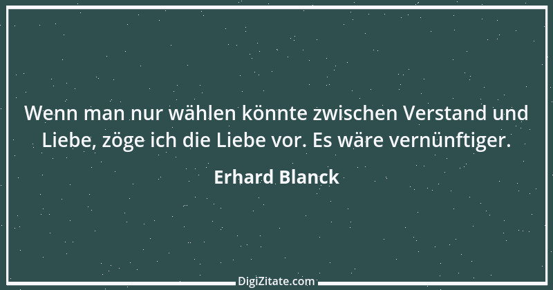 Zitat von Erhard Blanck 1957