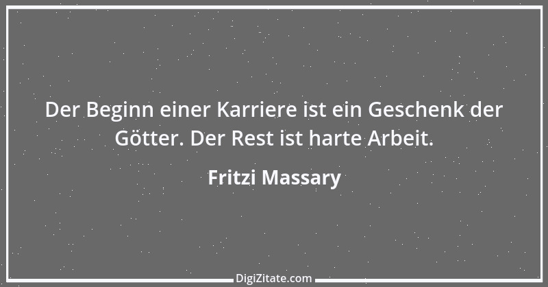 Zitat von Fritzi Massary 1