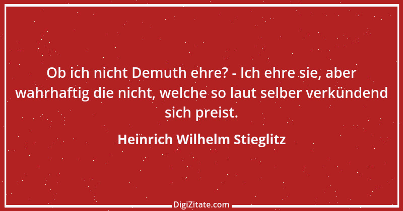 Zitat von Heinrich Wilhelm Stieglitz 2