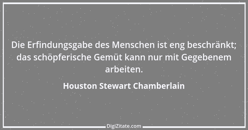 Zitat von Houston Stewart Chamberlain 10