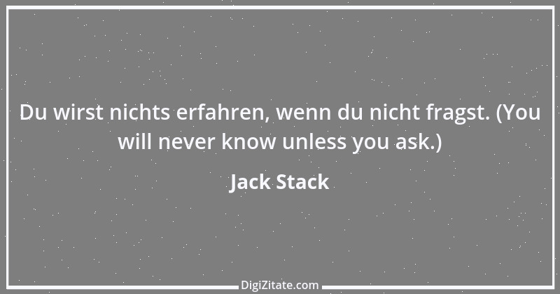 Zitat von Jack Stack 1