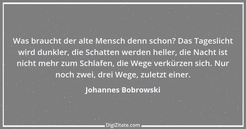 Zitat von Johannes Bobrowski 2