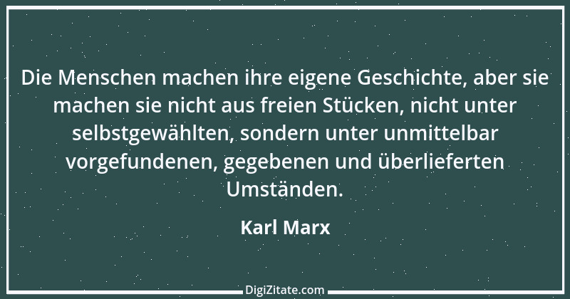 Zitat von Karl Marx 146