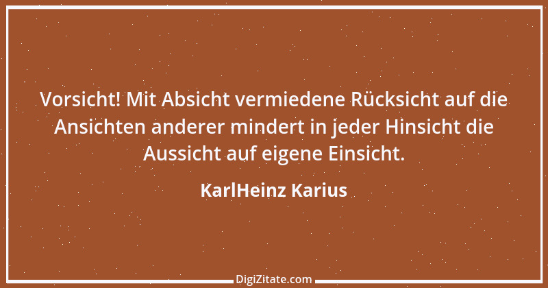 Zitat von KarlHeinz Karius 327