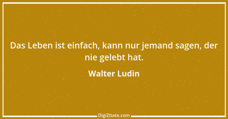 Zitat von Walter Ludin 904