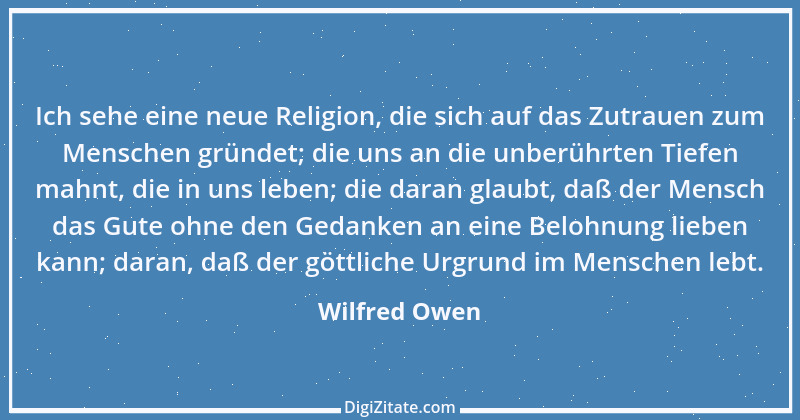 Zitat von Wilfred Owen 2