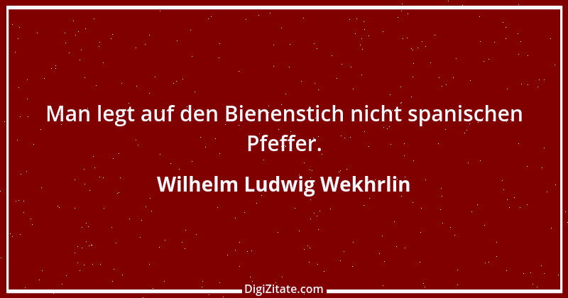 Zitat von Wilhelm Ludwig Wekhrlin 1