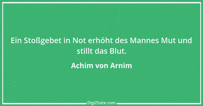 Zitat von Achim von Arnim 9