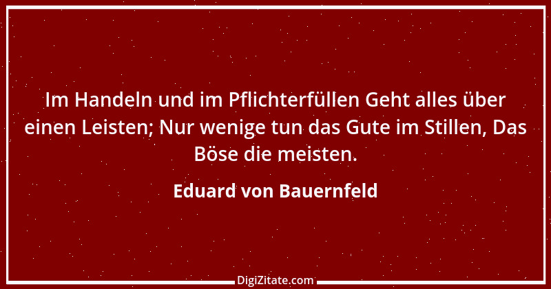 Zitat von Eduard von Bauernfeld 13