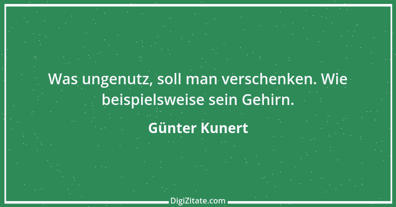 Zitat von Günter Kunert 3