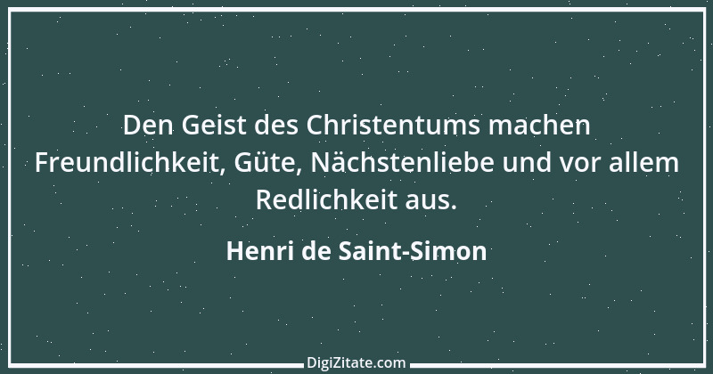 Zitat von Henri de Saint-Simon 10