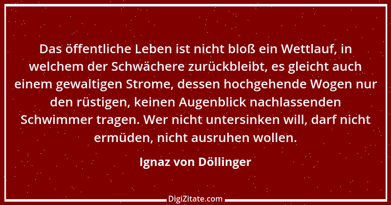 Zitat von Ignaz von Döllinger 3