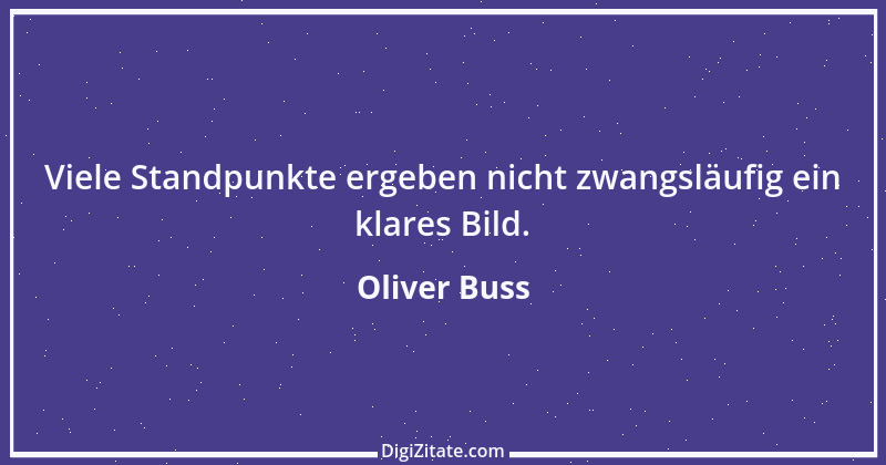 Zitat von Oliver Buss 26