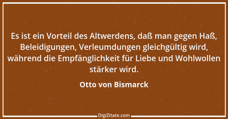 Zitat von Otto von Bismarck 101