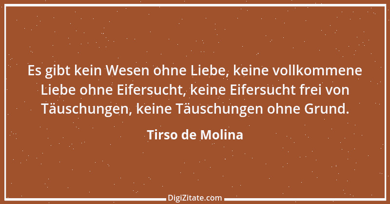 Zitat von Tirso de Molina 1