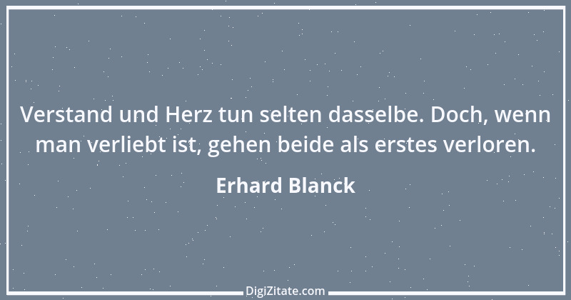 Zitat von Erhard Blanck 1959