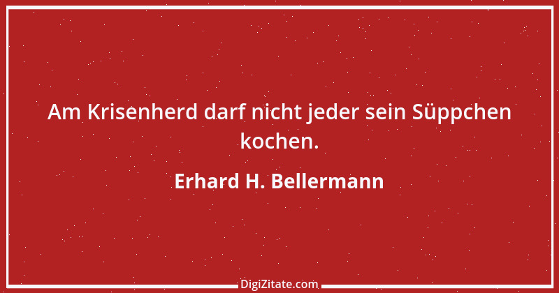 Zitat von Erhard H. Bellermann 918