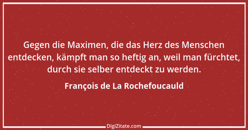 Zitat von François de La Rochefoucauld 317