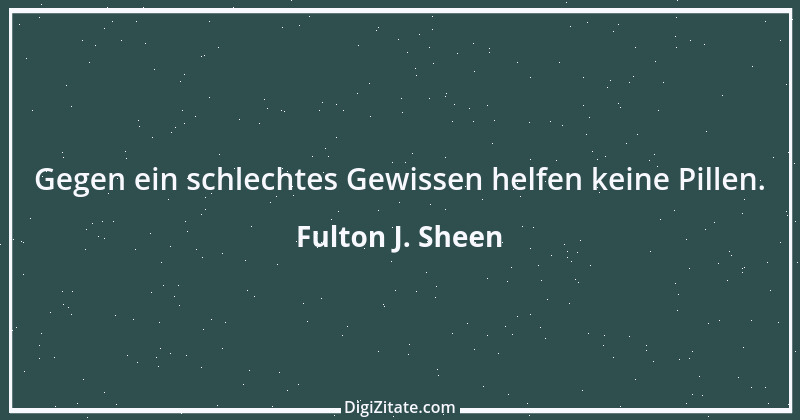 Zitat von Fulton J. Sheen 1