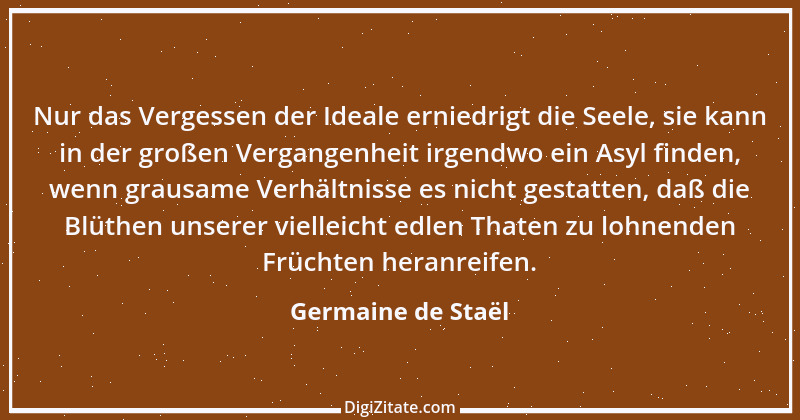 Zitat von Germaine de Staël 35