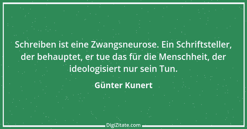 Zitat von Günter Kunert 4