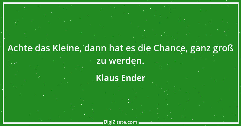 Zitat von Klaus Ender 77