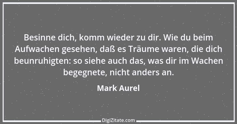 Zitat von Mark Aurel 161