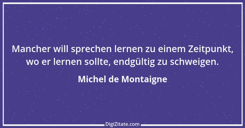 Zitat von Michel de Montaigne 92