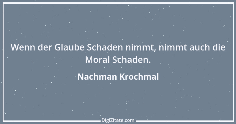 Zitat von Nachman Krochmal 1