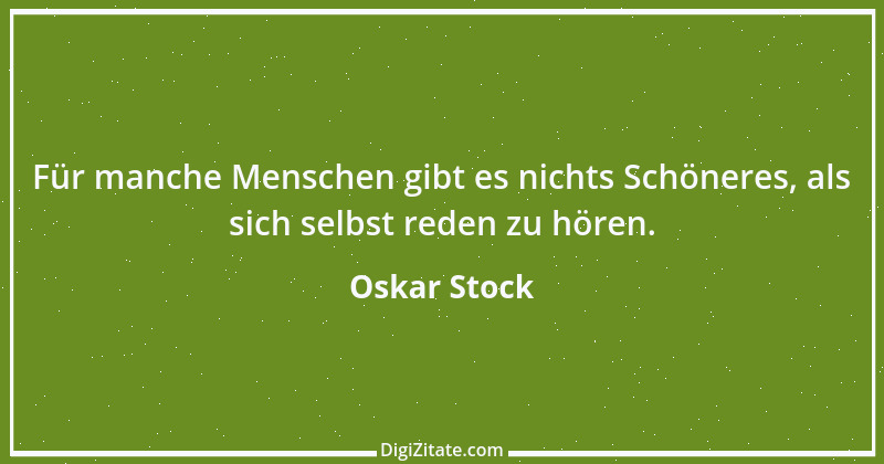 Zitat von Oskar Stock 3