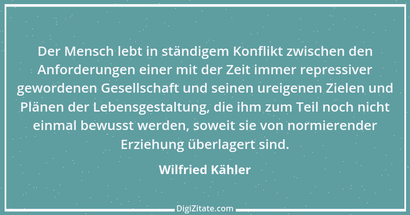 Zitat von Wilfried Kähler 1