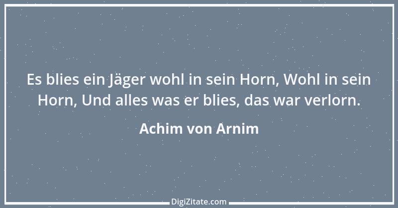 Zitat von Achim von Arnim 11