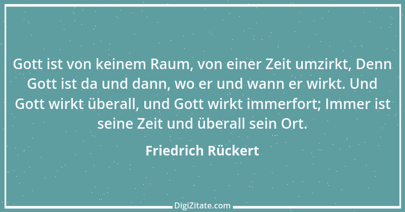 Zitat von Friedrich Rückert 374