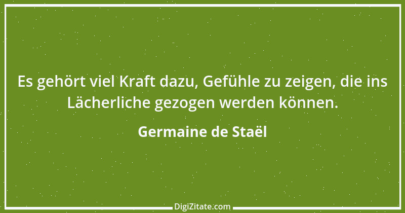 Zitat von Germaine de Staël 36