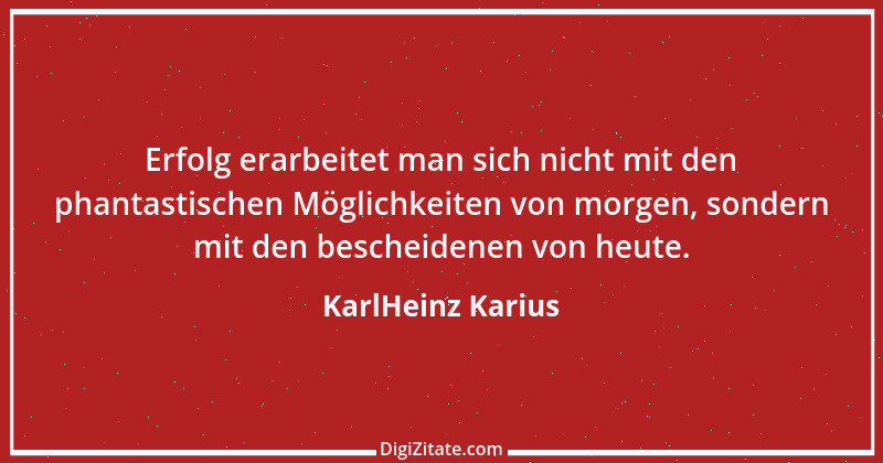 Zitat von KarlHeinz Karius 330