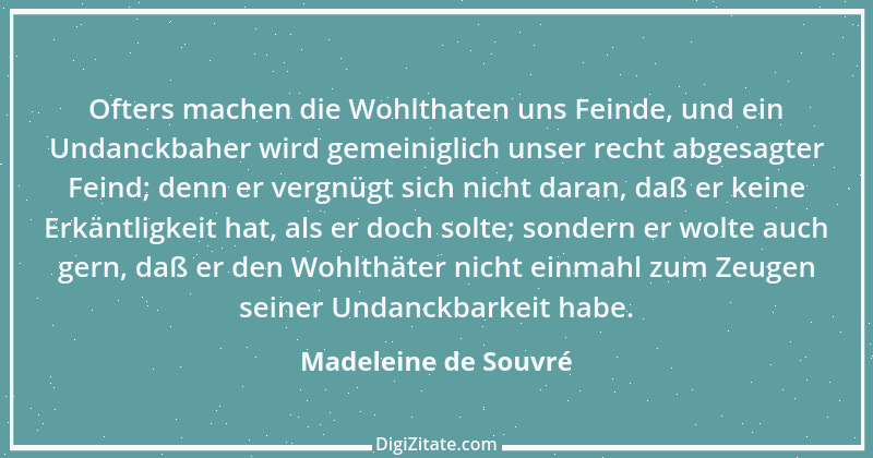 Zitat von Madeleine de Souvré 3