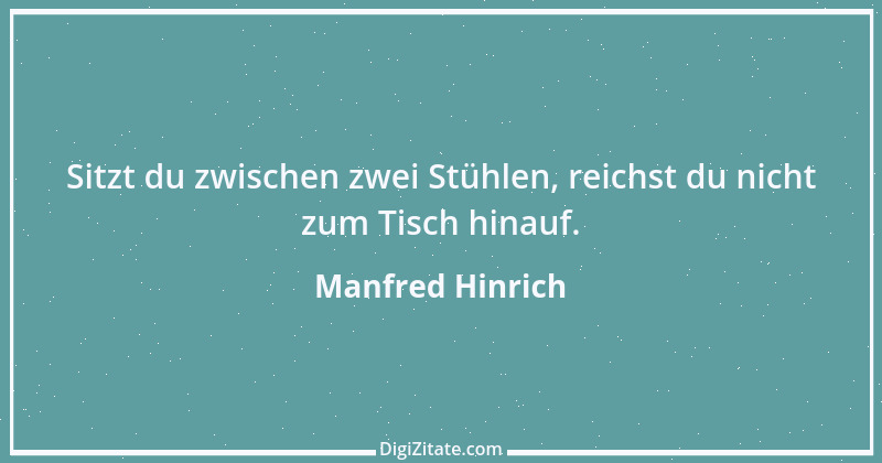 Zitat von Manfred Hinrich 2579