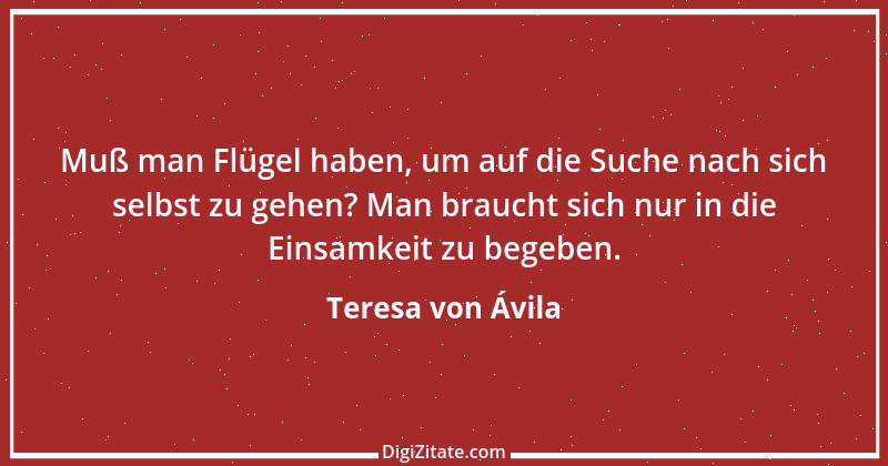 Zitat von Teresa von Ávila 25