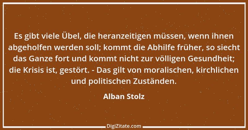 Zitat von Alban Stolz 14