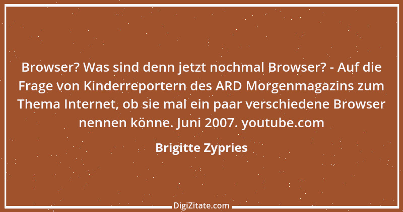 Zitat von Brigitte Zypries 2