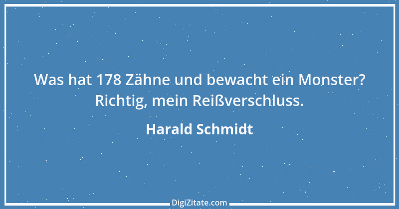 Zitat von Harald Schmidt 112